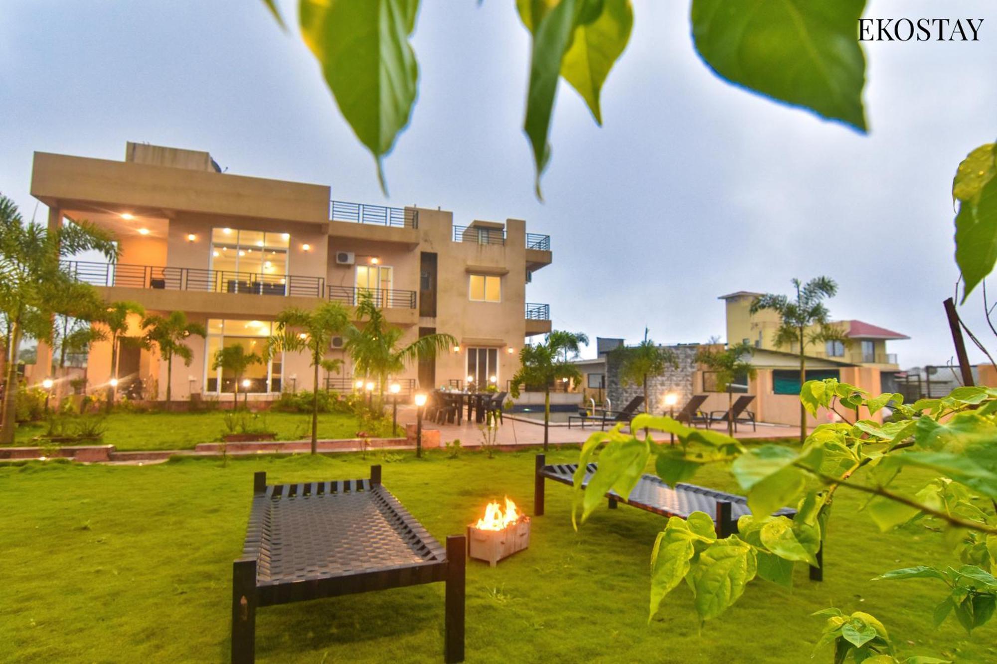 Eko Stay - Octagon Farms Villa Lonavala Ngoại thất bức ảnh