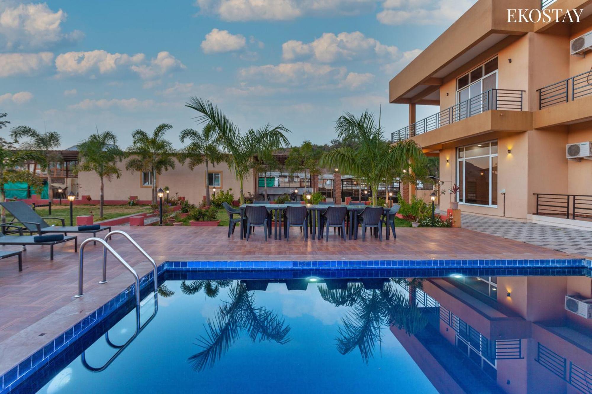 Eko Stay - Octagon Farms Villa Lonavala Ngoại thất bức ảnh